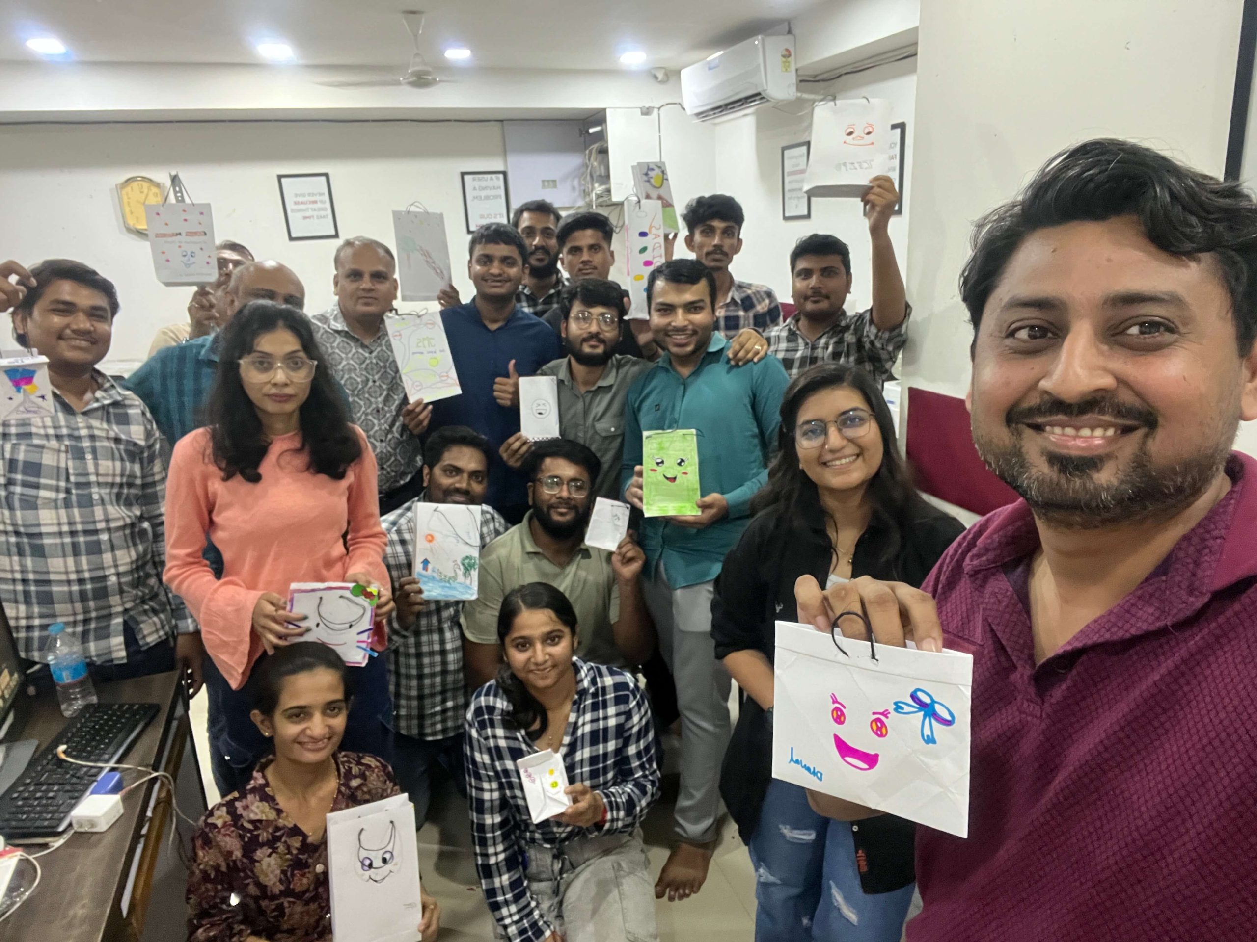 Team participating in Environment Day activities