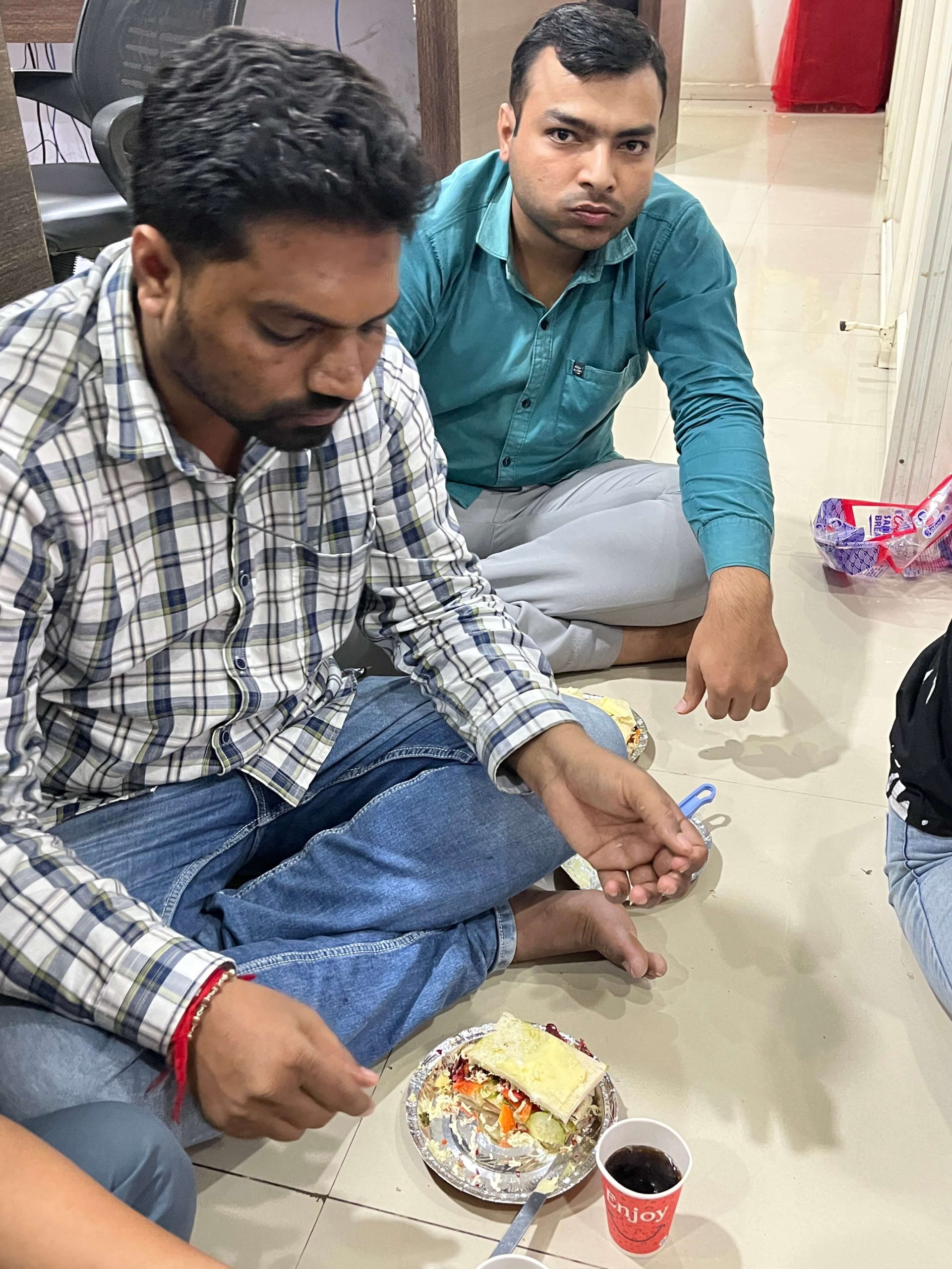 Freshly prepared sandwiches